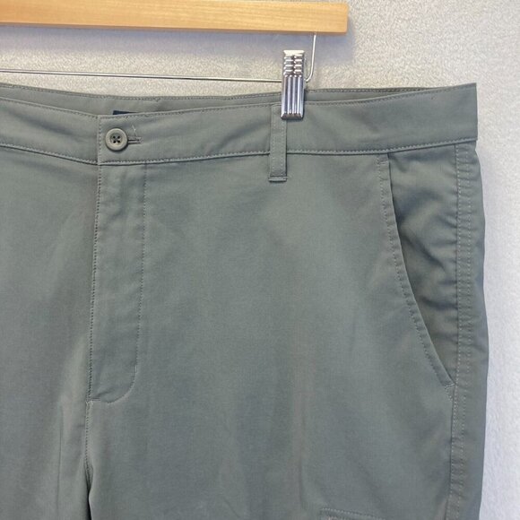 Chaps Ralph Lauren 78 Golf Cargo Shorts Mens Size 40 Gray Pockets Sport Flat - Picture 7 of 14